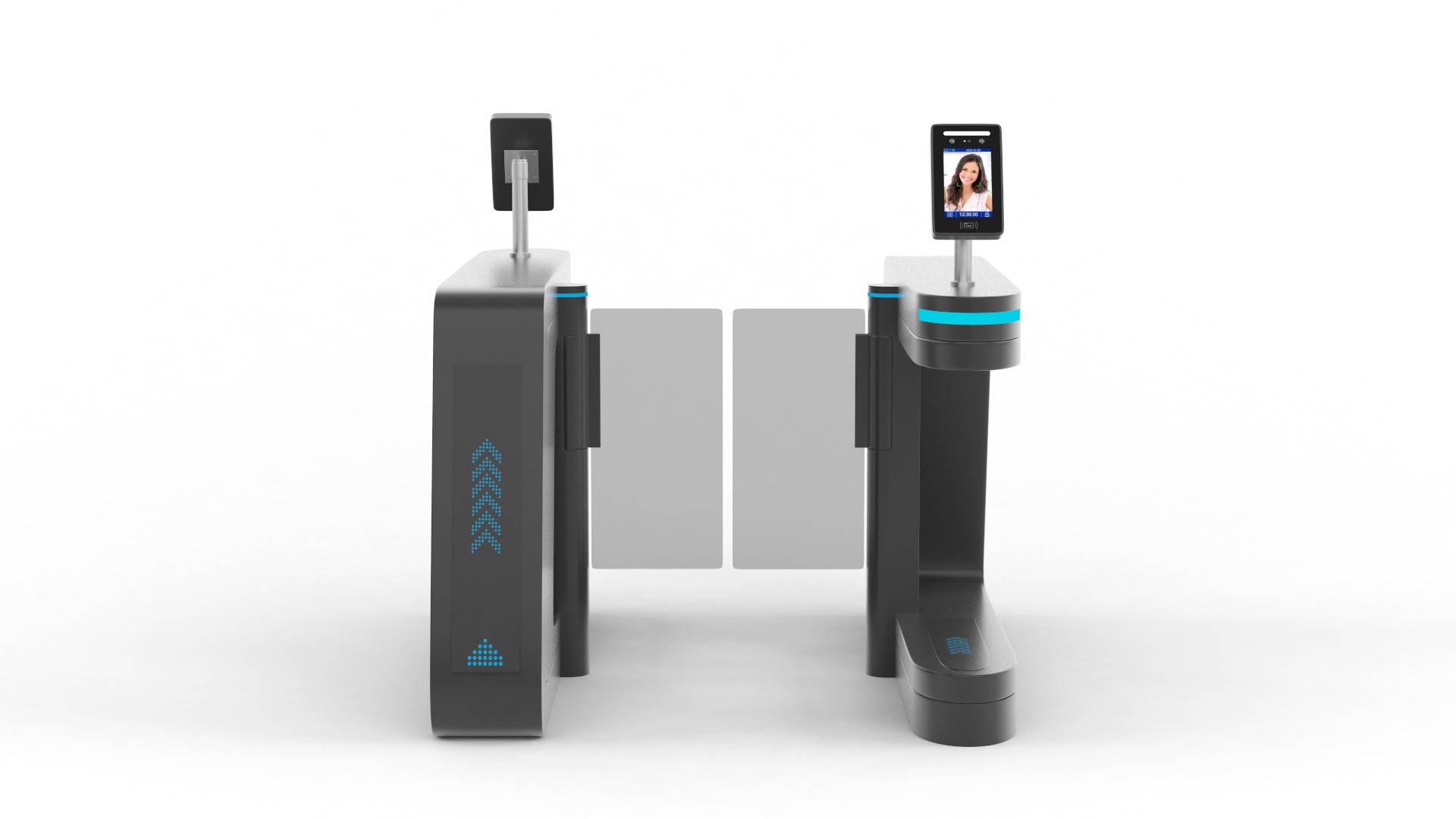 Turnstile Gate 3D model_3