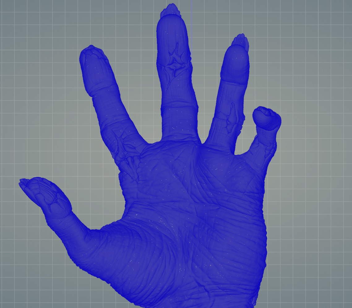 Zombie hand bursting from the ground 3d printable sculpture  3D print model_13