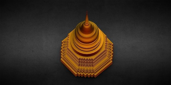 pagoda 3D print model