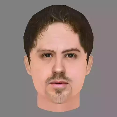 Gore Abrams Head - Low poly head for game