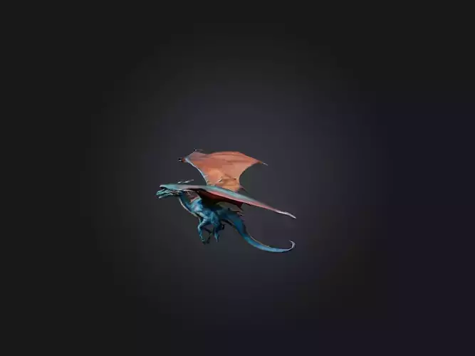 Realistic Sky Dragon Model