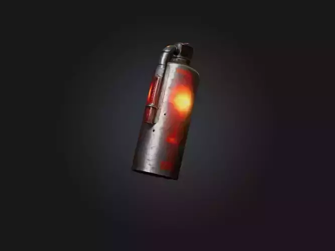 Realistic Signal Flare Model