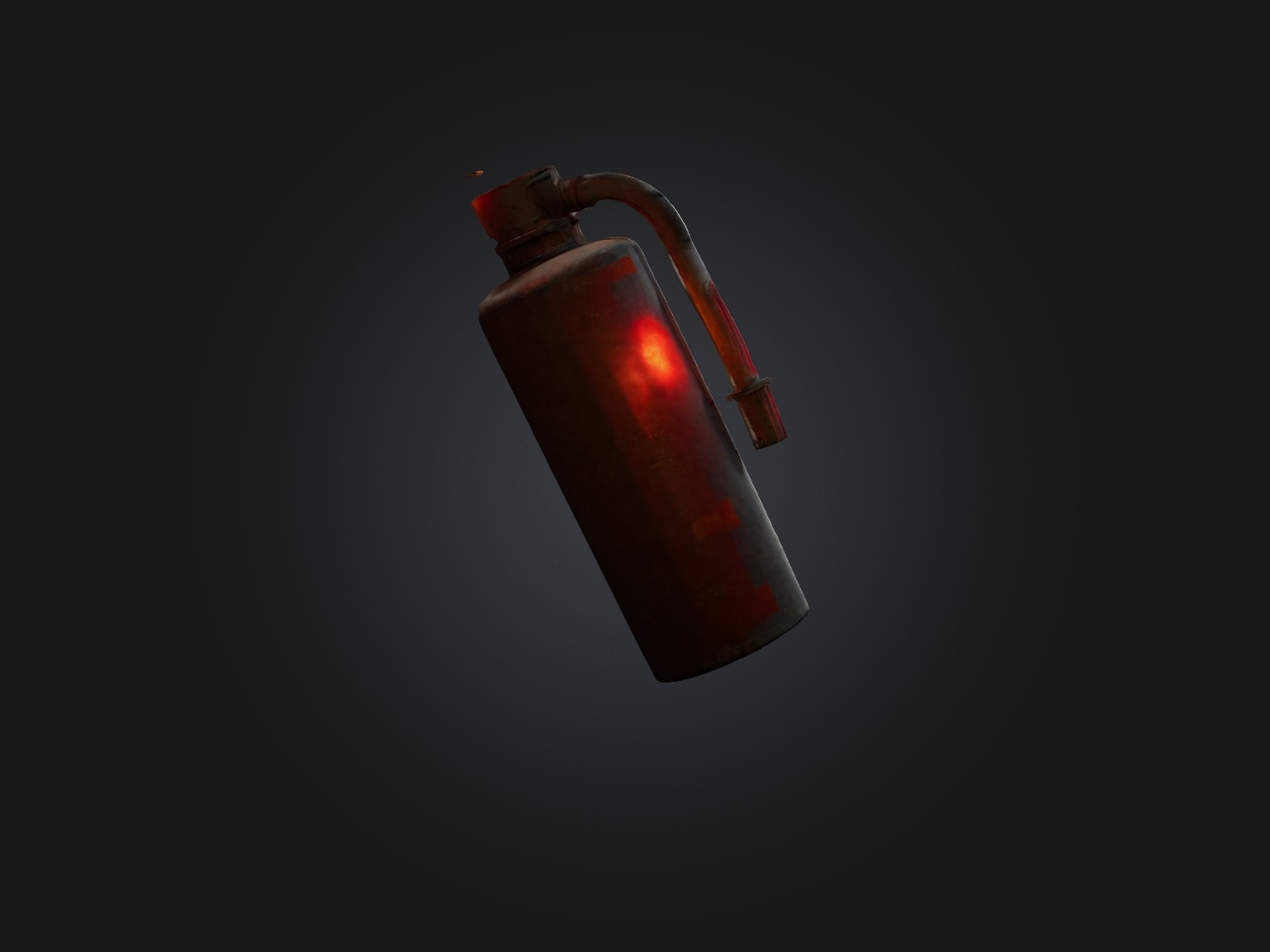 Realistic Signal Flare Model Low-poly 3D model_6