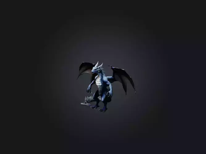 Realistic Shadow Dragon Model