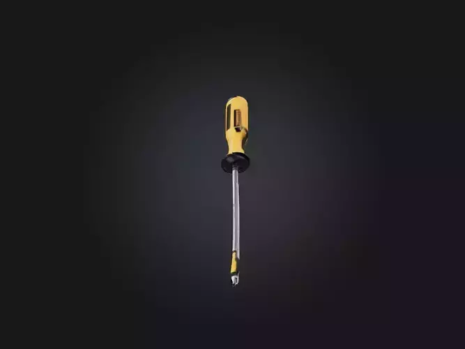 Realistic Screwdriver Model