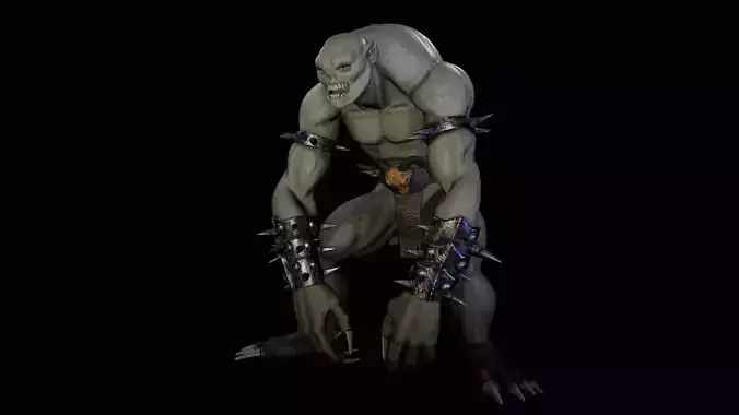 Game ready character Ogre