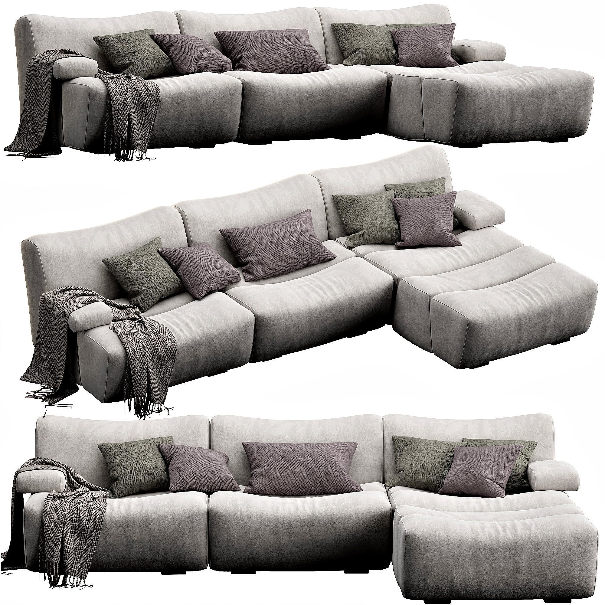 Ernest Sofa  3D model_2