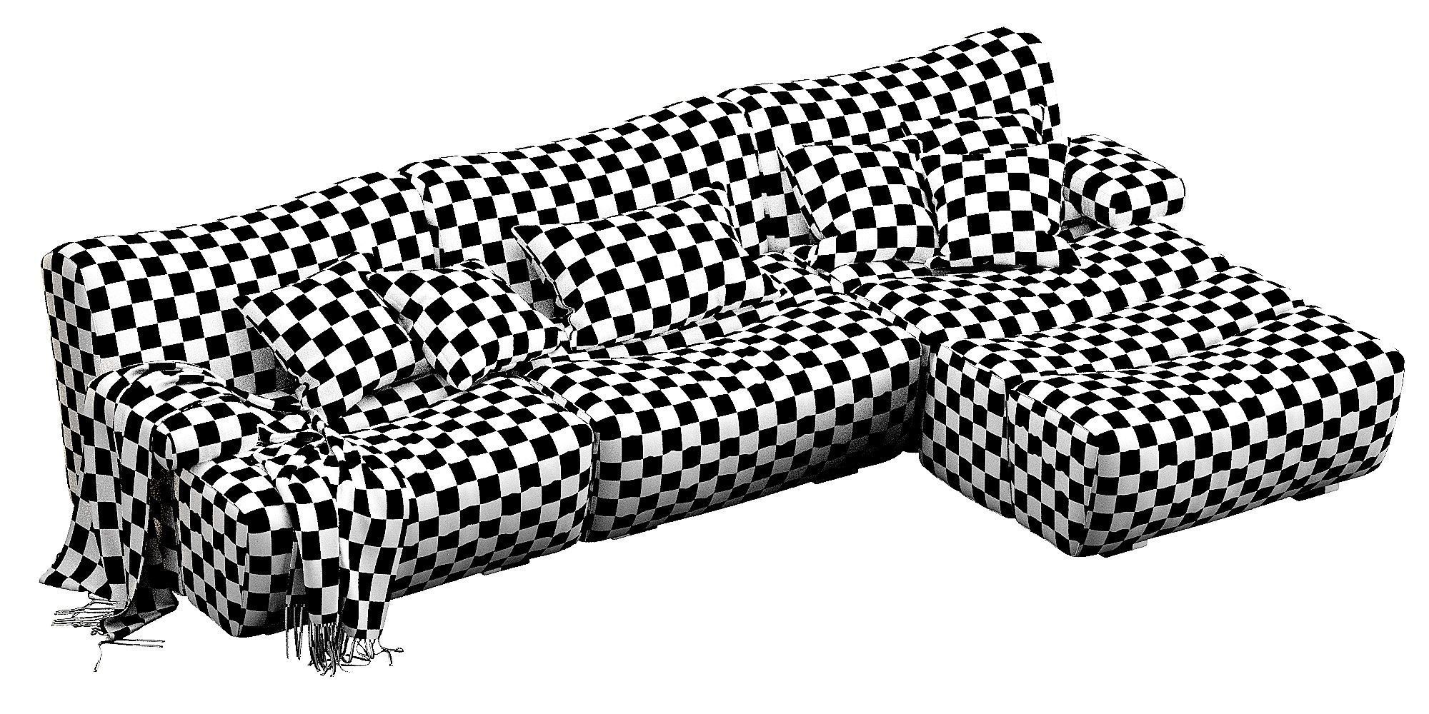 Ernest Sofa  3D model_9