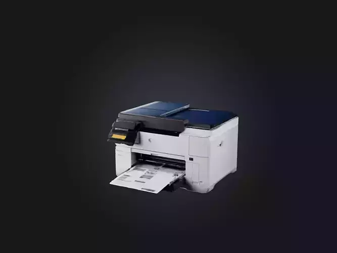 Realistic Printer Model