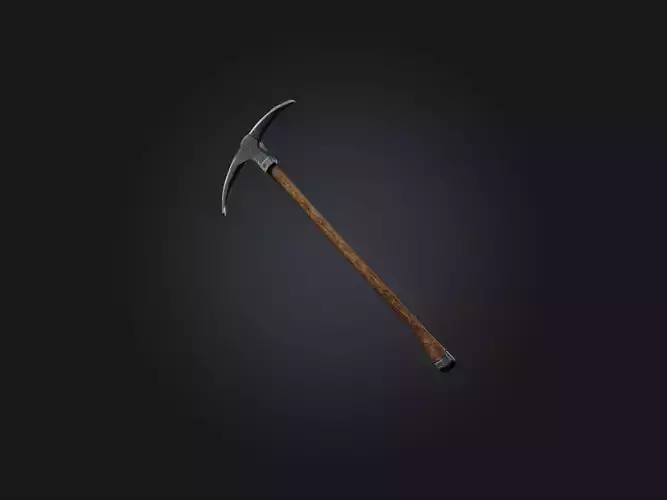 Realistic Pickaxe Model