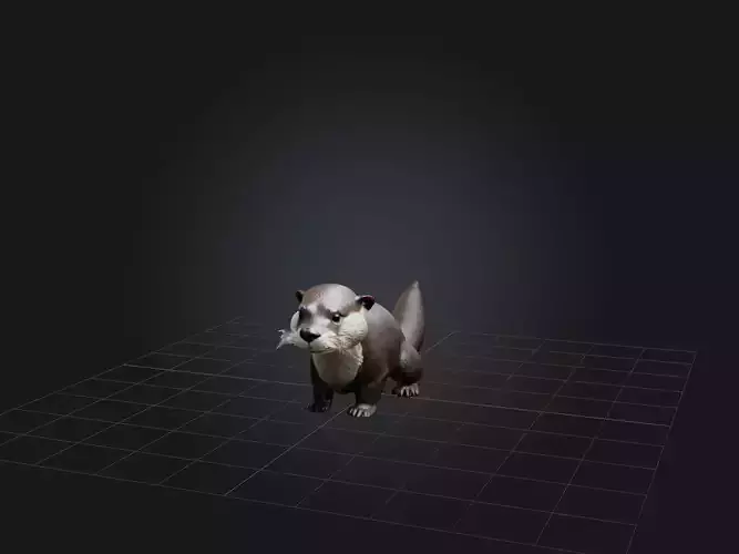 Realistic Otter Model