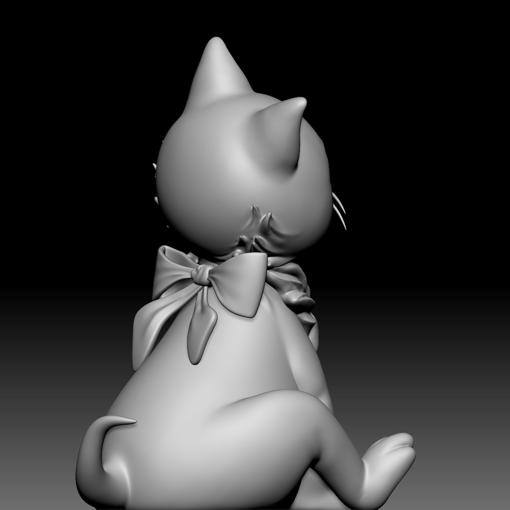 Dinah - Alice in Wonderland - 010 3D print model_7