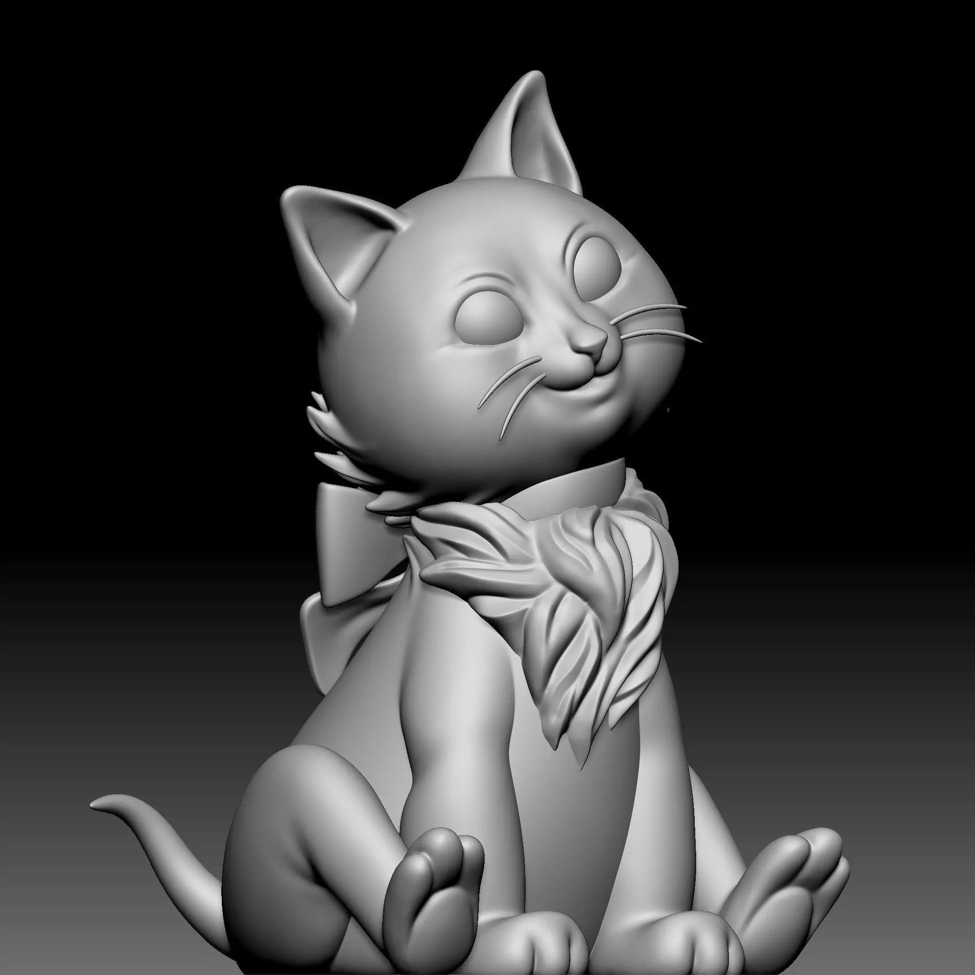 Dinah - Alice in Wonderland - 010 3D print model_0