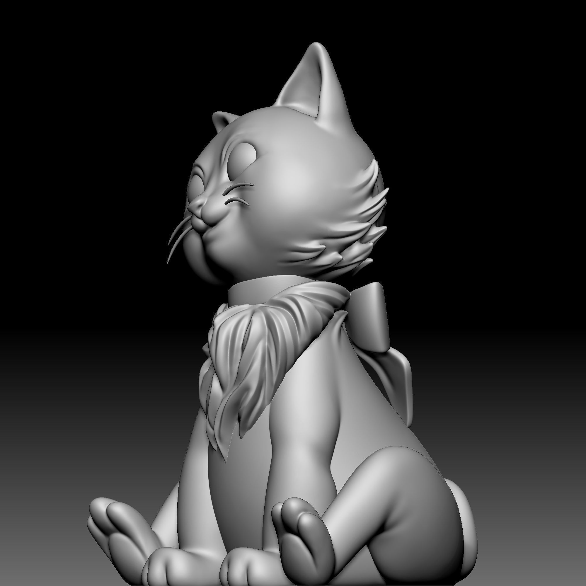 Dinah - Alice in Wonderland - 010 3D print model_3