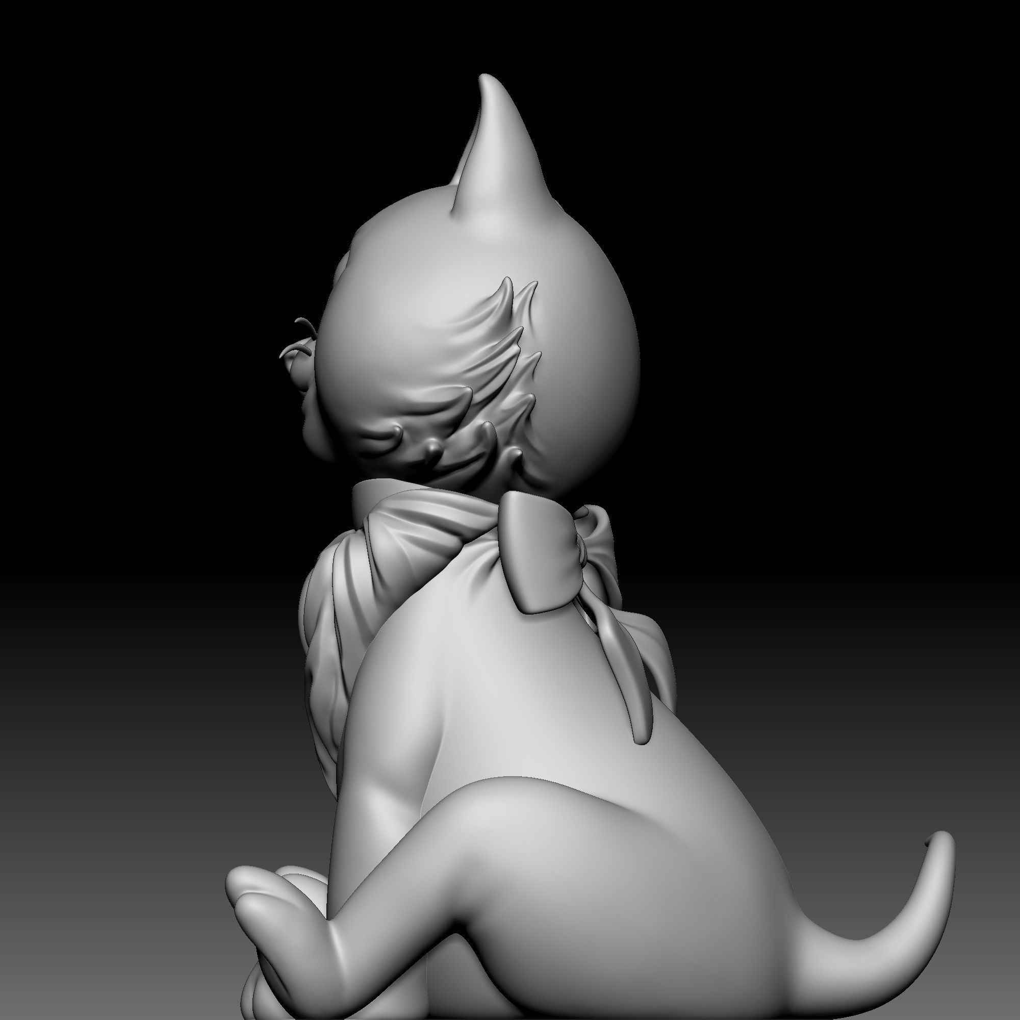 Dinah - Alice in Wonderland - 010 3D print model_4