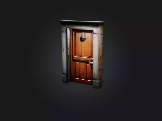 Realistic Locked Door Model
