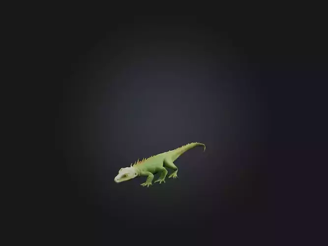 Realistic Lizard Model