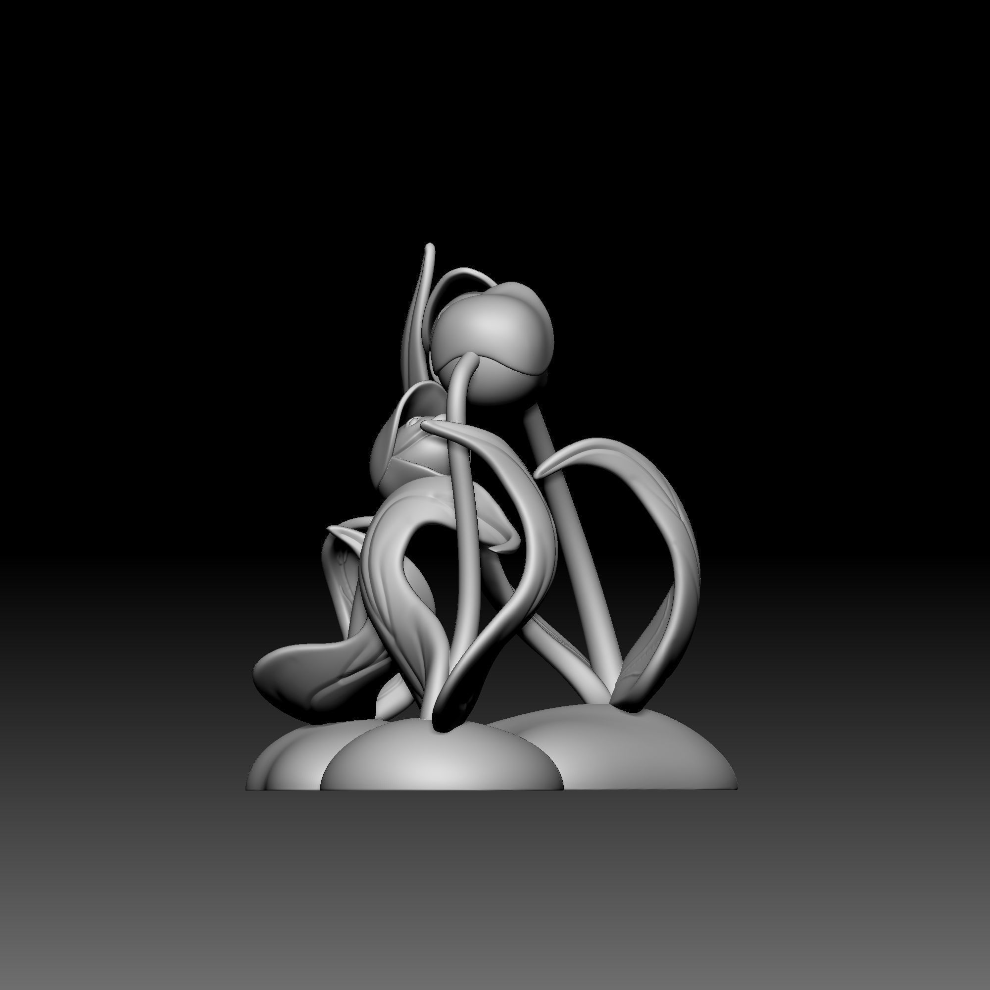 Flower - Alice in Wonderland - 050 3D print model_6