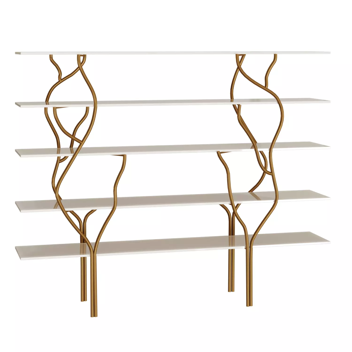 Bookcase Tree by Cantori designer Daniel Rode 3D model