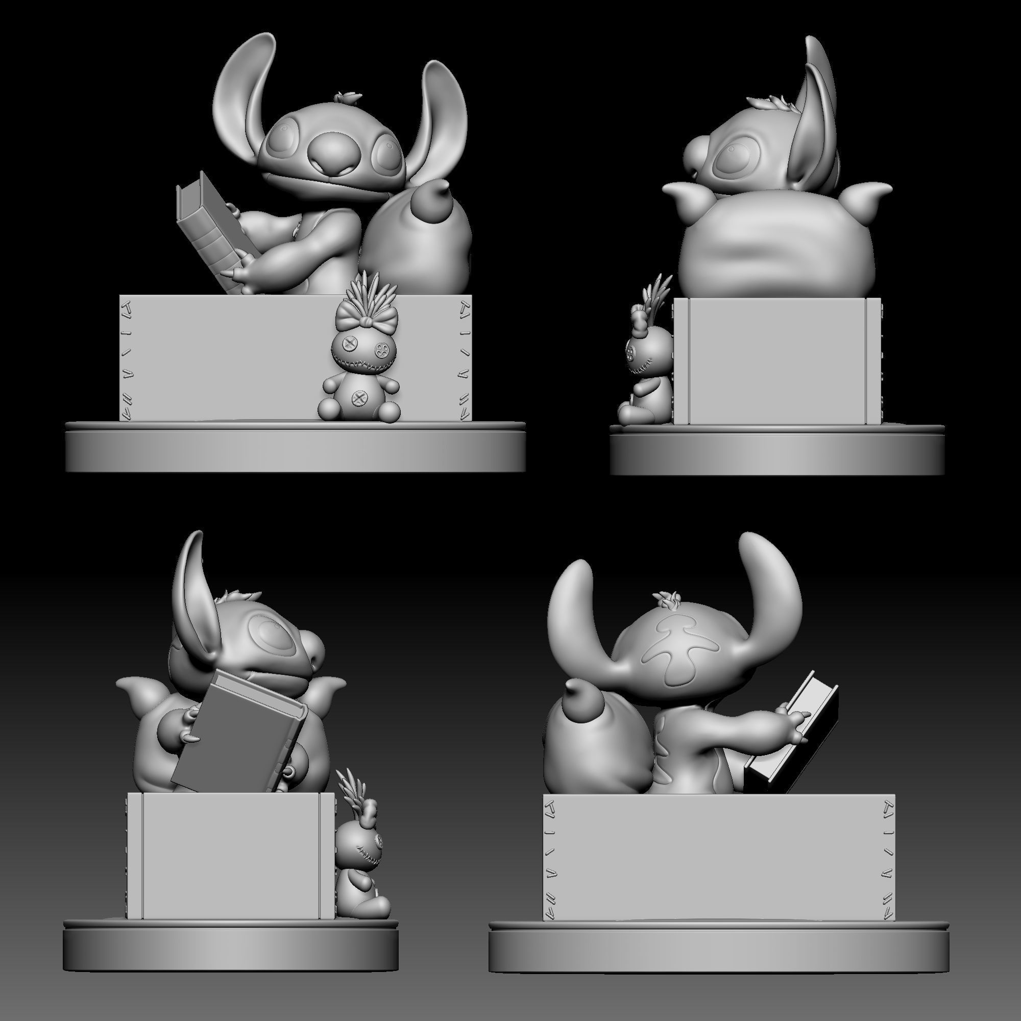 Lilo and Stitch - 040 3D print model_9