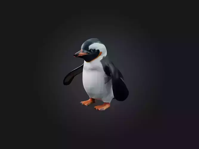 Realistic Hurt Penguin Model