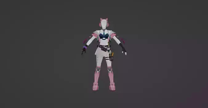 Feria Shen - Cyberkitty - Naraka