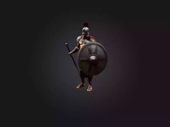 Realistic Gladiator Model