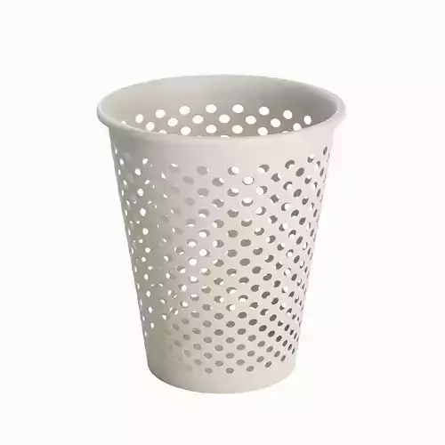 Plastic Trash Bin 06  3D model