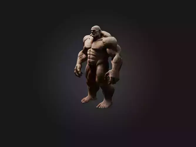 Realistic Giant Model Low-poly 3D model