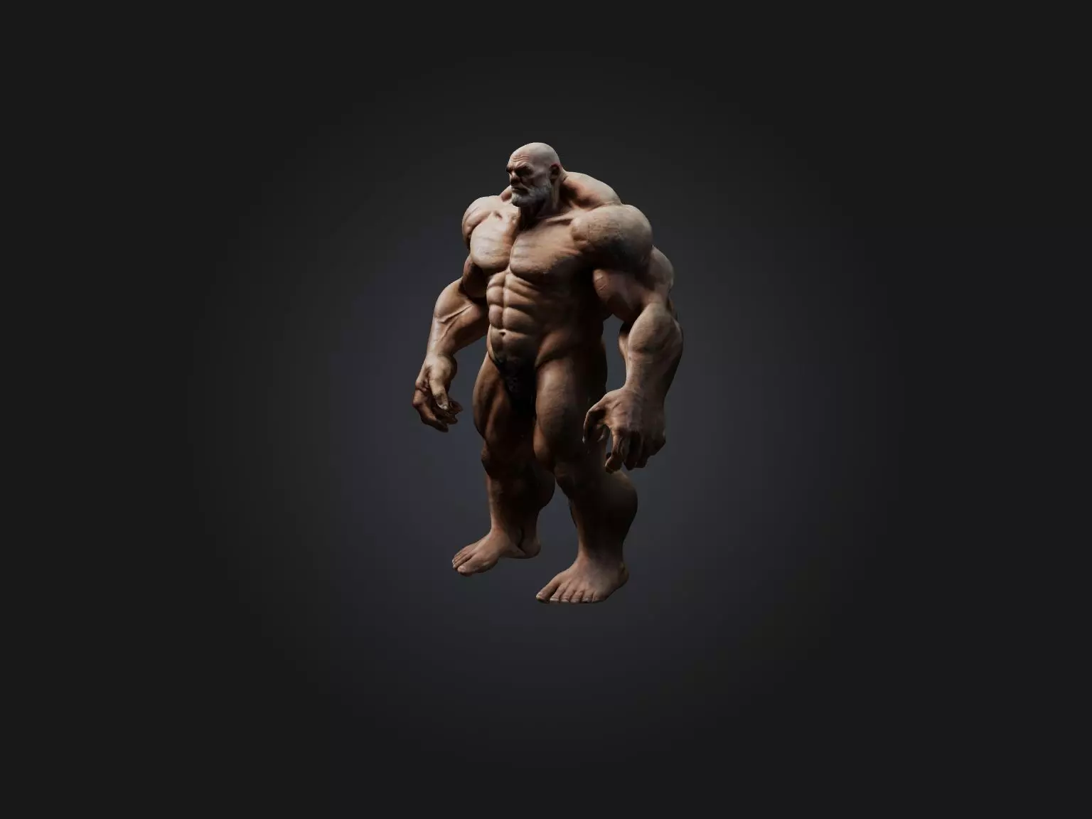 Realistic Giant Model Low-poly 3D model_0