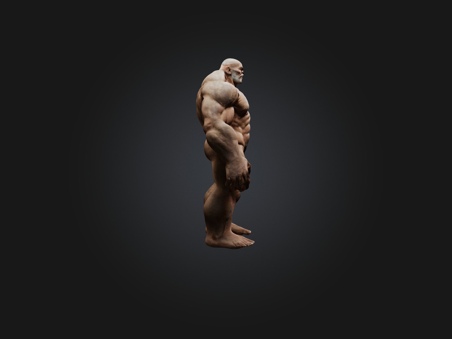 Realistic Giant Model Low-poly 3D model_7