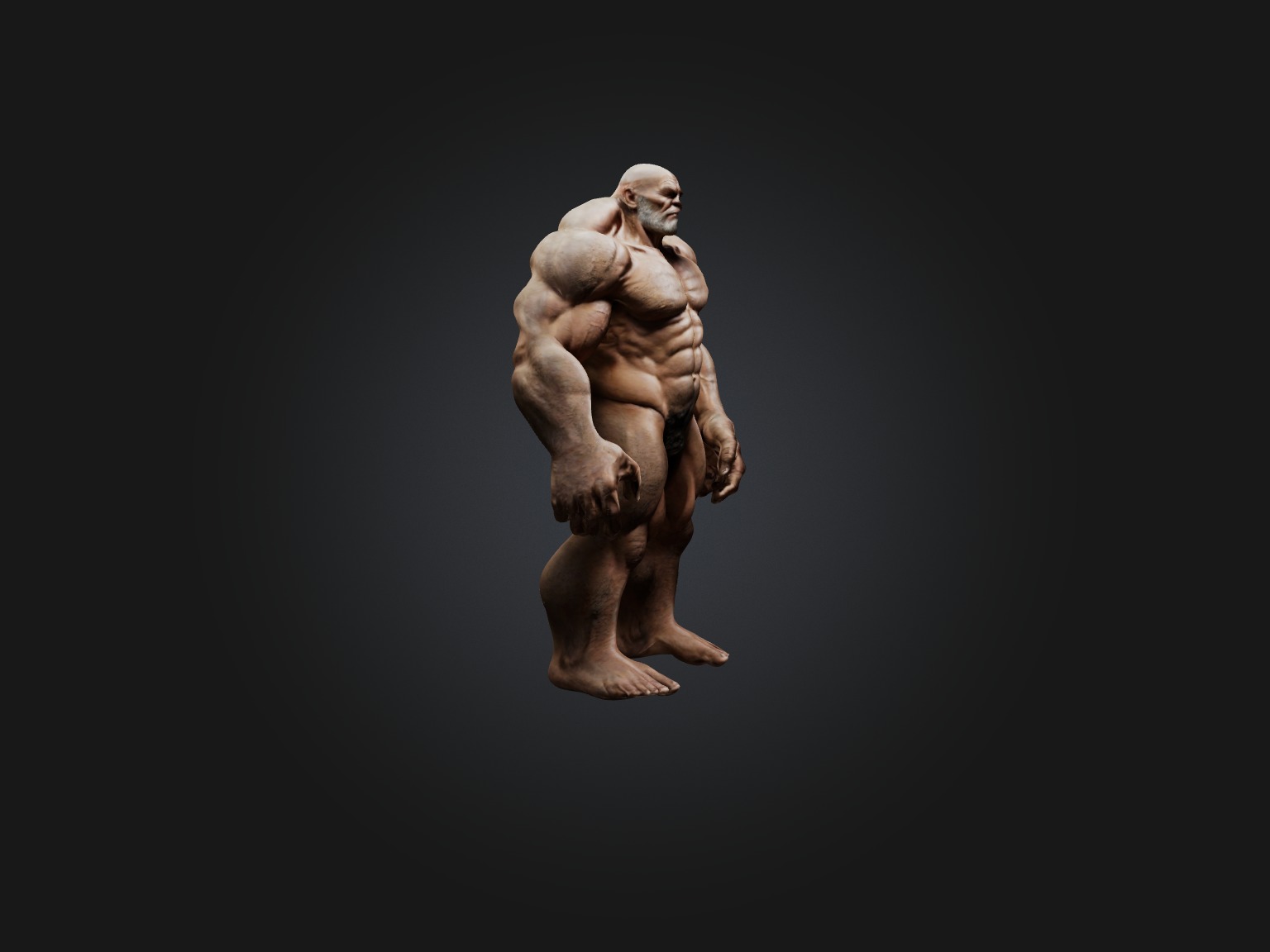 Realistic Giant Model Low-poly 3D model_6