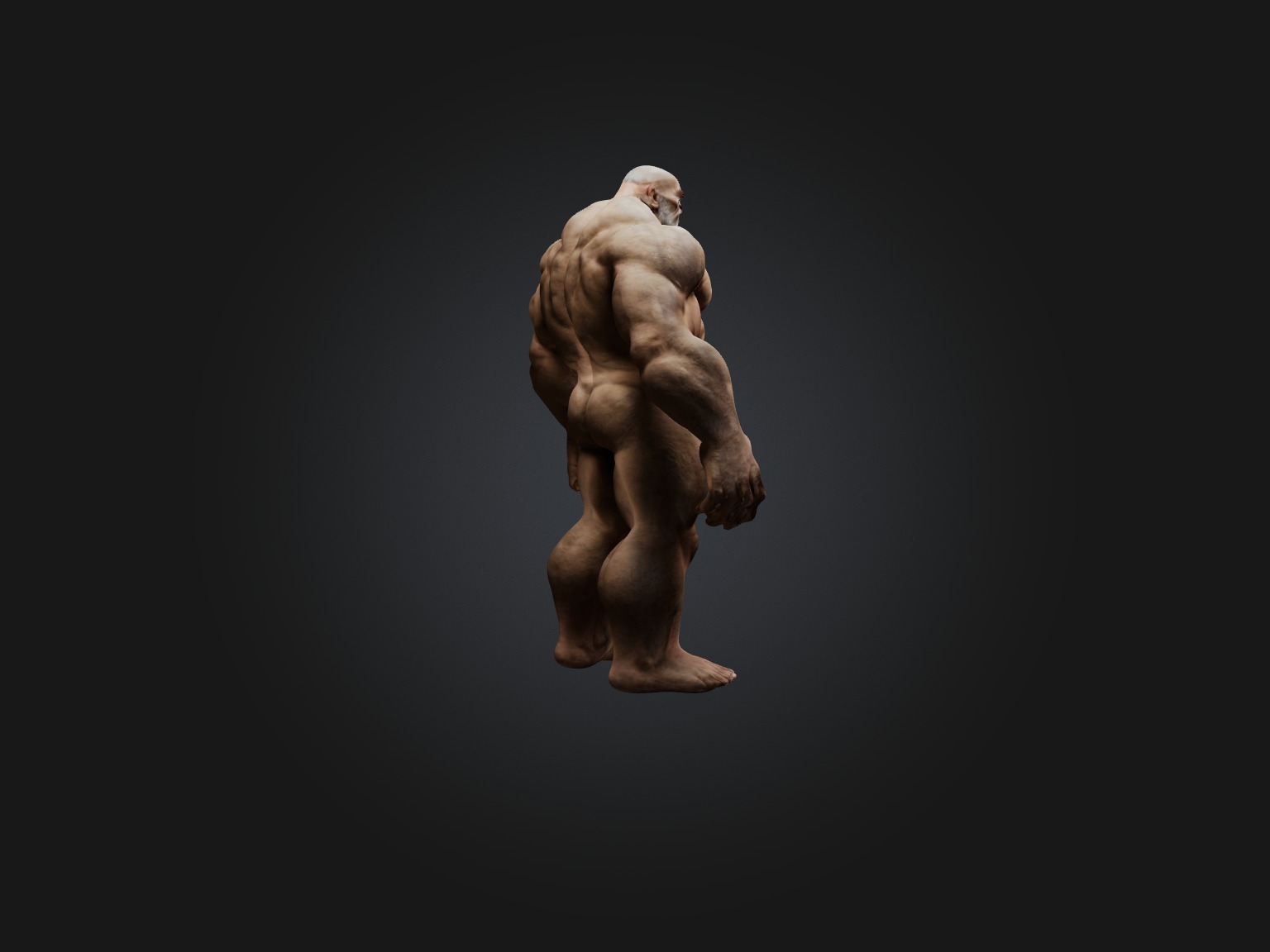 Realistic Giant Model Low-poly 3D model_8