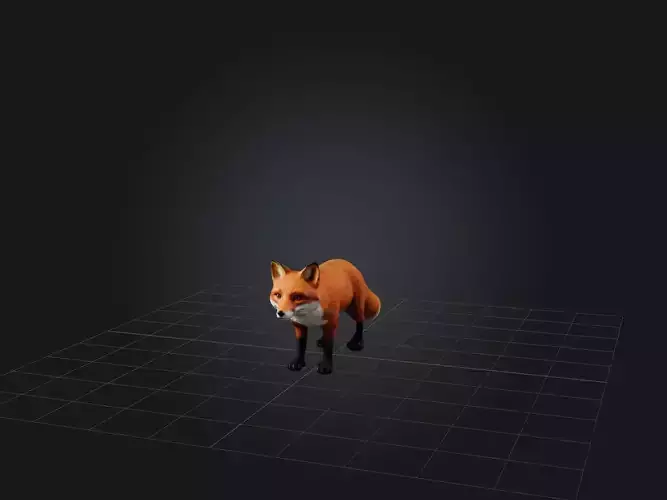 Realistic Fox Model