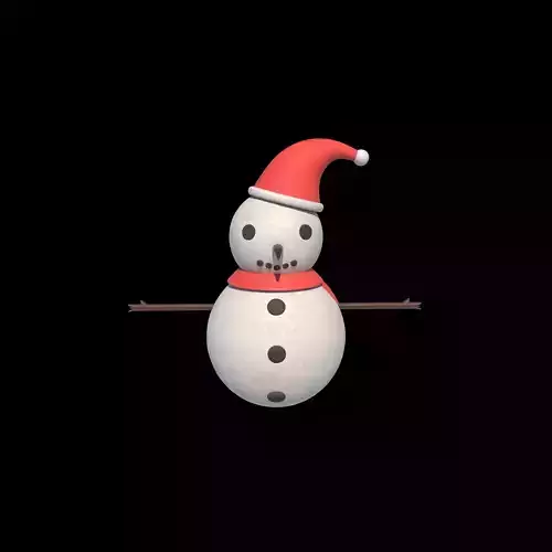 Snowman 3D model