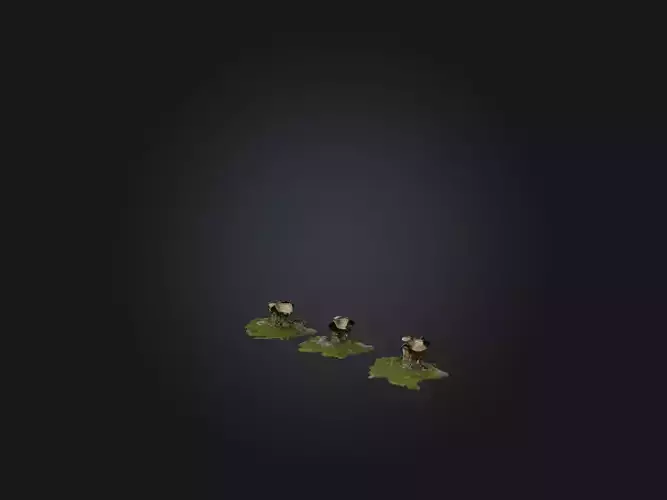 Realistic Elven Village Model