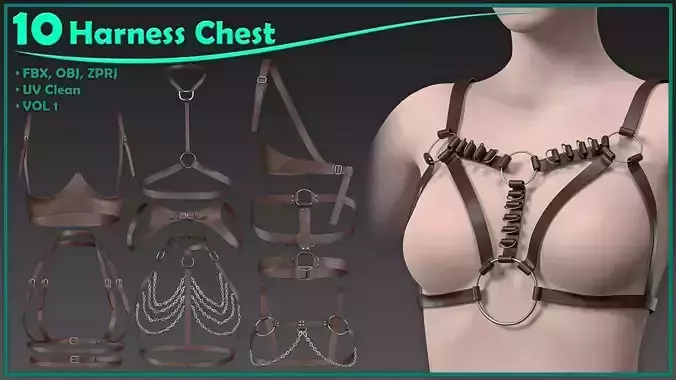 10 harness chest