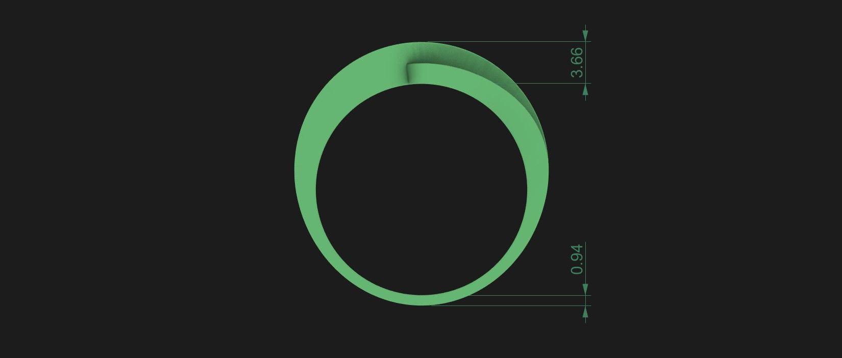 Ring 19 3D print model_4