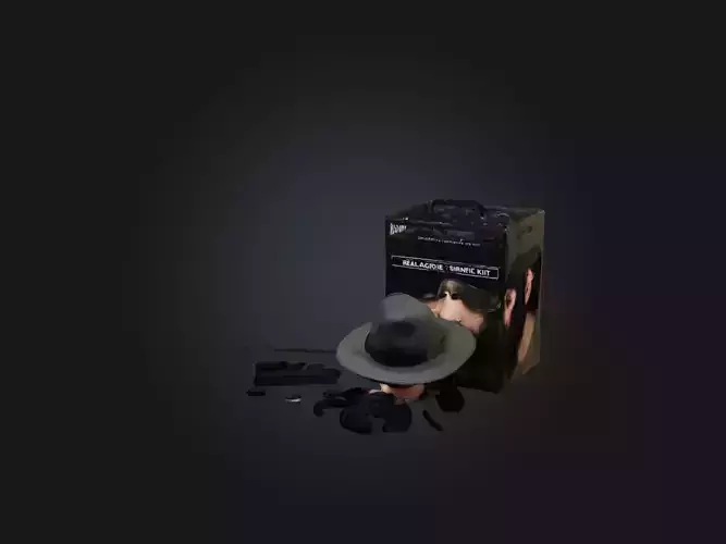 Realistic Disguise Kit Model