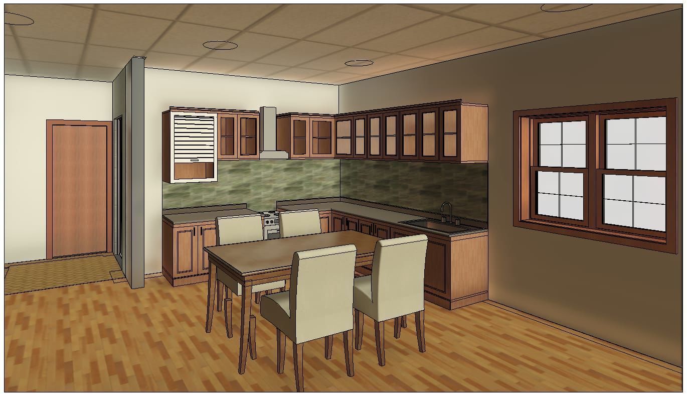 House model 3D model_10