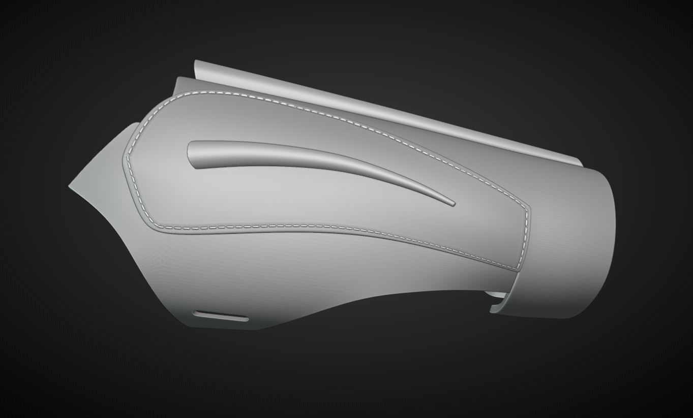 Brazalete Sportacus - Lazy Town 3D print model_1