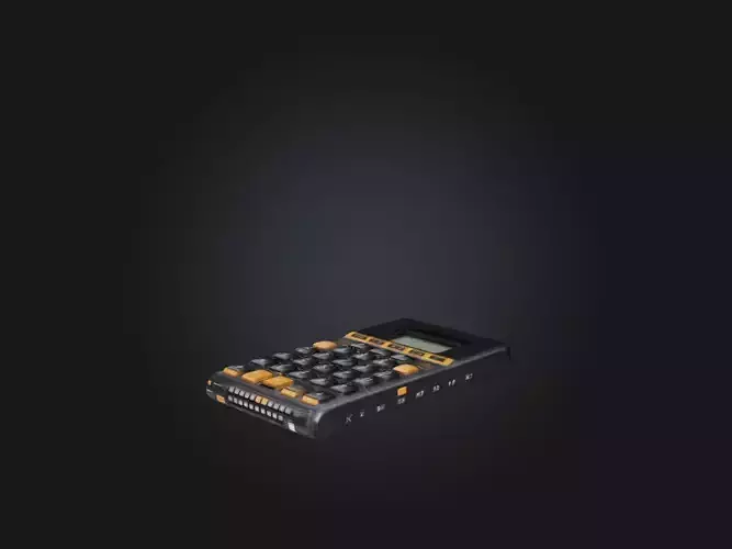 Realistic Calculator Model
