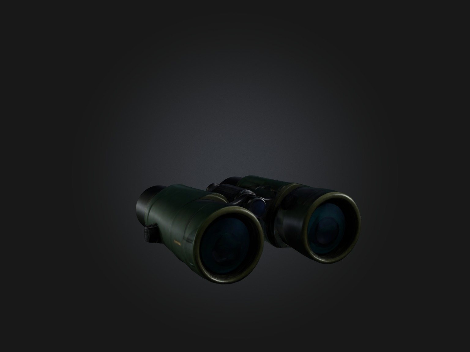 Realistic Binoculars Model Low-poly 3D model_4