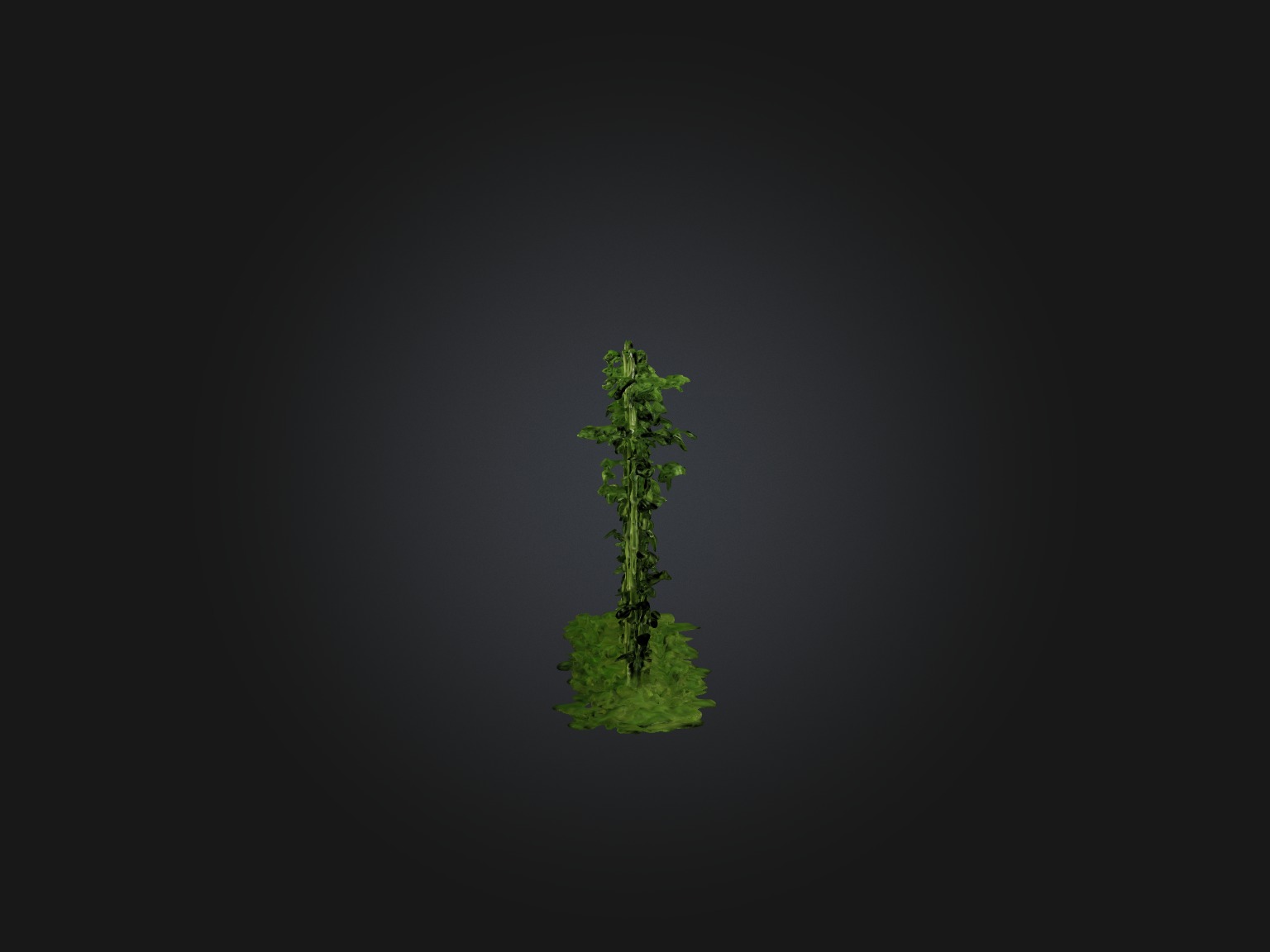Realistic Bamboo Forest Model Low-poly 3D model_6