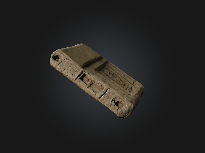 Realistic Ancient Relic Model Low-poly 3D model
