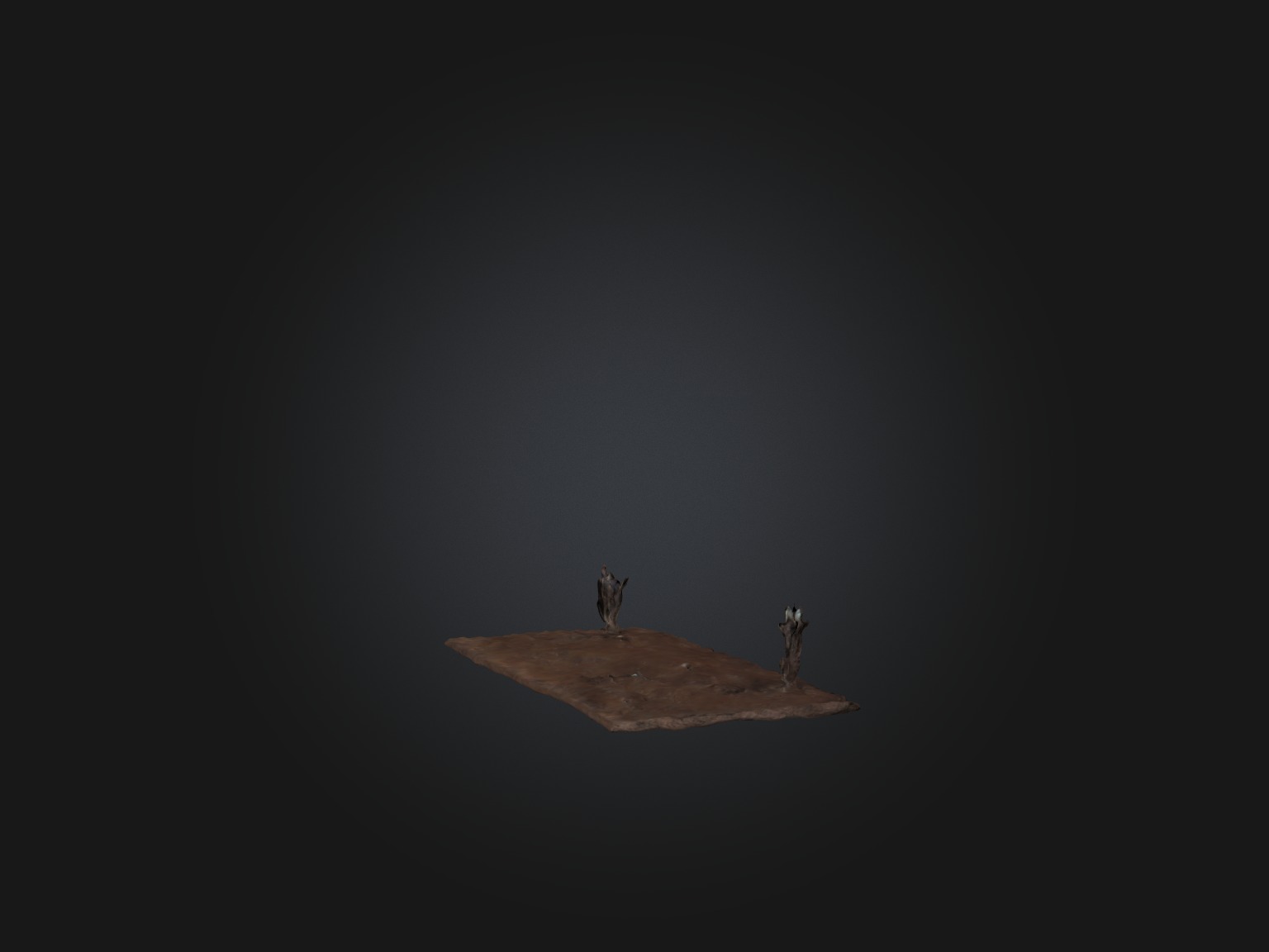 Realistic Alien Planet Model Low-poly 3D model_7