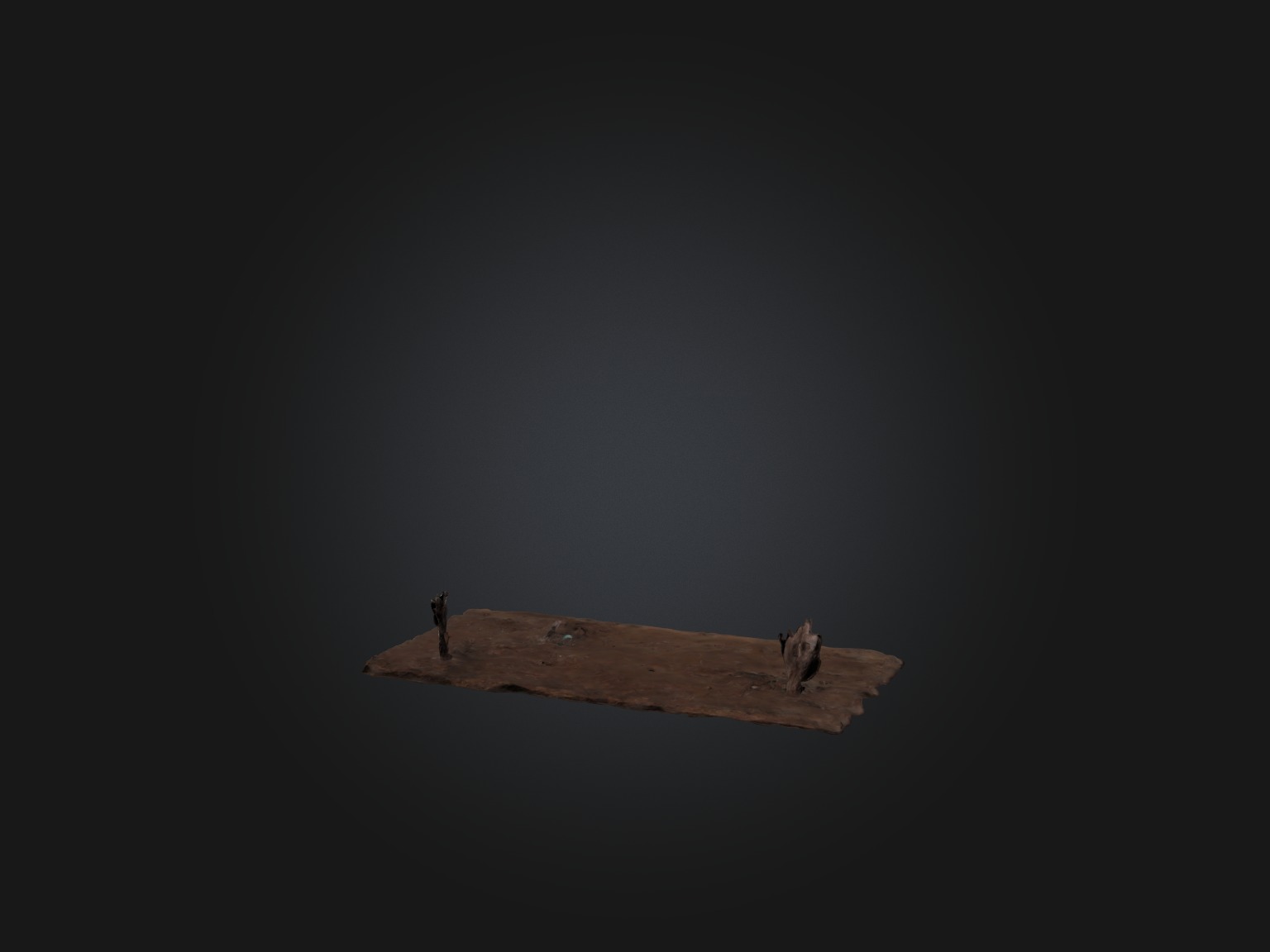 Realistic Alien Planet Model Low-poly 3D model_1