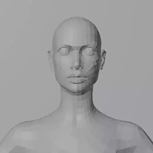 Low Poly Female Character