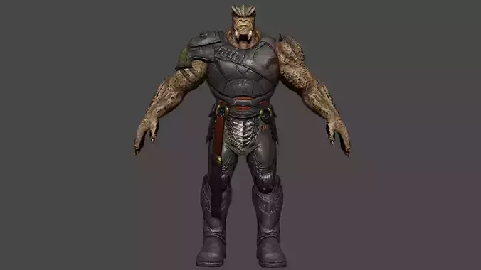 Cull Obsidian  Low-poly 3D model