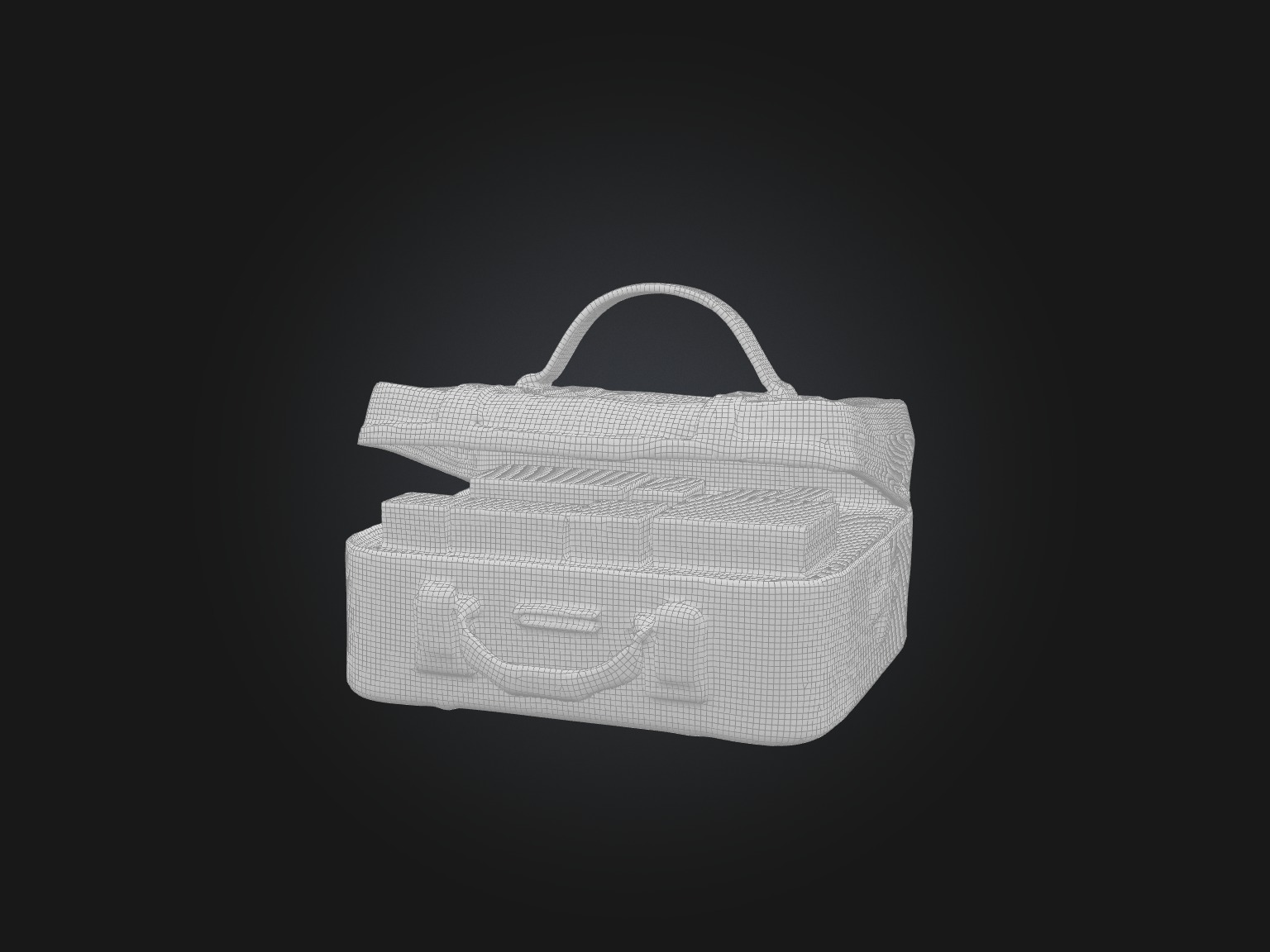 Med Kit Low-poly 3D model_8